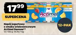 Netto Napój jogurtowy Actimel Danone oferta