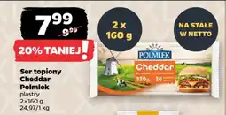 Netto Ser topiony Cheddar Polmlek oferta