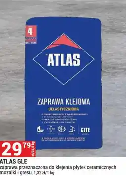 Merkury Market Zaprawa Klejowa Uelastycznona Atlas GLE oferta