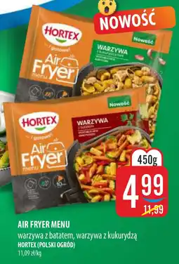MOKPOL Air Fryer Menu warzywa z batatem, warzywa z kukurydzą Hortex oferta