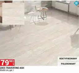 Merkury Market Gres Travertino Ash oferta