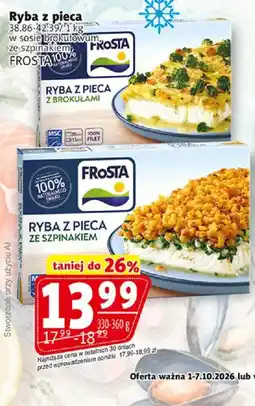 Prim Market Ryba z pieca ze szpinakiem Frosta oferta