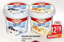 MOKPOL President Skyr Sernikowy naturalny, wanilia oferta