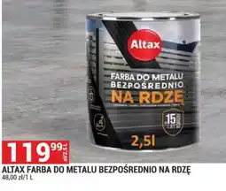 Merkury Market Altax Farba do metalu bezpośrednio na rdzę oferta