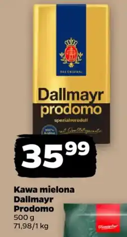 Netto Kawa mielona Dallmayr Prodomo oferta