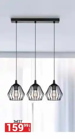 Merkury Market Lampa wisząca 3x E27 oferta