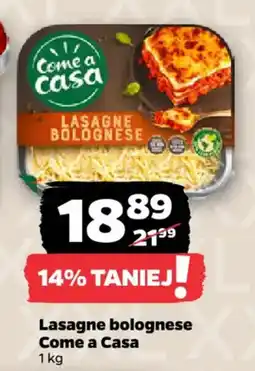Netto Lasagne bolognese Come a Casa oferta