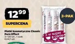 Netto Płatki kosmetyczne Cleanic Pure Effect oferta
