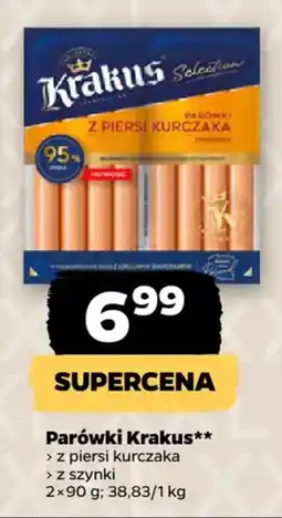Netto Parówki Krakus z piersi kurczaka oferta