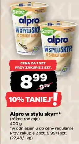 Netto Alpro w stylu skyr oferta