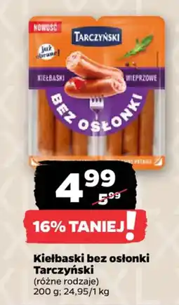 Netto Kiełbaski bez osłonki Tarczyński oferta
