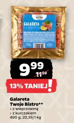 Netto Galareta Twoje Bistro** z wieprzowiną oferta
