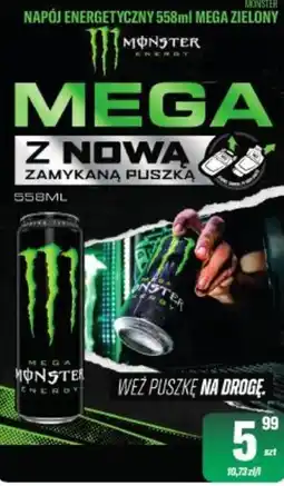 TomiMarkt Napój Energetyczny Mega Monster Energy oferta