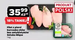 Netto Filet z piersi kurczaka chów bez antybiotyków Sztuka Mięsa oferta
