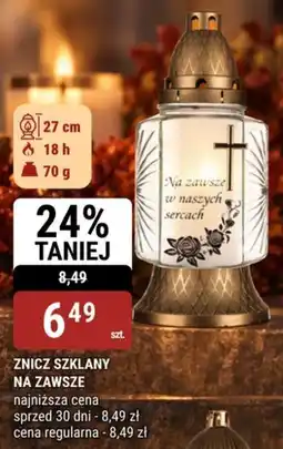 bi1 Znicz szklany na zawsze oferta