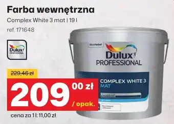 Farba wewnętrzna Complex White 3 mat