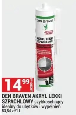 Merkury Market Den Braven Akryl Lekki Szpachlowy oferta