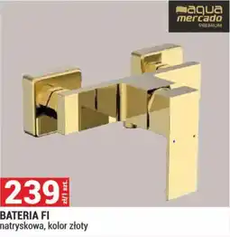 Merkury Market Bateria FI natryskowa, kolor złoty oferta