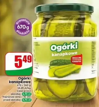 Ogórki kanapkowe
