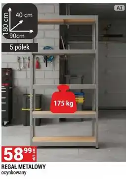Merkury Market REGAŁ METALOWY ocynkowany oferta