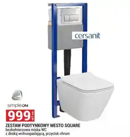 Merkury Market Cersanit ZESTAW PODTYNKOWY MESTO SQUARE oferta