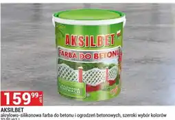 Merkury Market AKSILBET akrylowo-silikonowa farba do betonu i ogrodzeń betonowych oferta