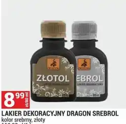 Merkury Market Lakier Dekoracyjny Dragon Srebról oferta