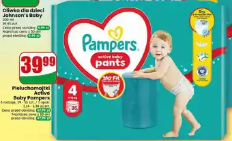 Dino Pieluchomajtki Active Baby Pampers oferta