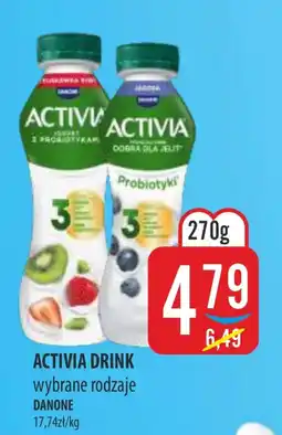 MOKPOL ACTIVIA DRINK wybrane rodzaje DANONE oferta
