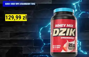 Dzik Whey WPC strawberry