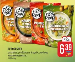 MOKPOL SO FOOD ZUPA grochowa, pomidorowa, krupnik, ogórkowa oferta
