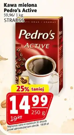 Prim Market Kawa mielona Pedro's Active oferta
