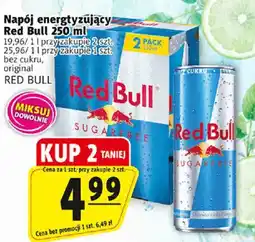 Prim Market Napój energetyzujący Red Bull bez cukru oferta