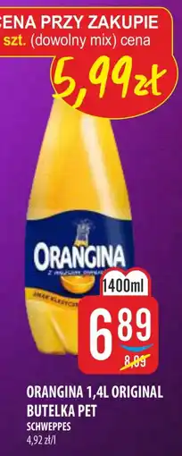 MOKPOL Orangina 1,4L Original Butelka PET oferta