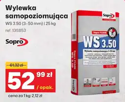 3W Wylewka samopoziomująca Sopro oferta