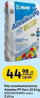 Castorama Klej wysokoelastyczny Mapei Adesilex P9 Zero 22,5 kg szary oferta