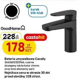 Castorama Bateria umywalkowa Cavally GoodHome oferta