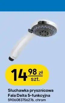 Słuchawka prysznicowa Fala Delta 5-funkcyjna
