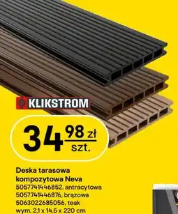 Castorama Deska tarasowa kompozytowa Neva oferta