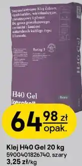 Castorama Klej H40 Gel 20 kg Kerakoll szary oferta