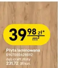 Castorama Płyta laminowana Kronospan Dąb craft złoty oferta