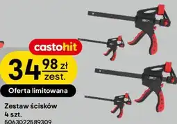 Castorama Zestaw ścisków 4 szt. Forge Steel oferta