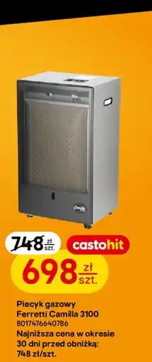 Castorama Piecyk gazowy Ferretti Camilla 3100 oferta