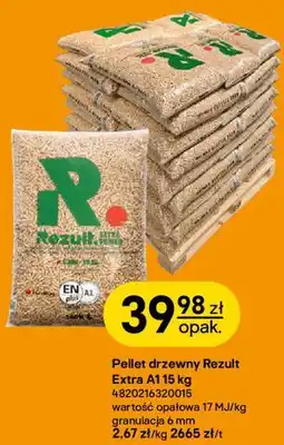 Castorama Pellet drzewny Rezult Extra A1 oferta