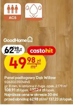 Castorama Panel podłogowy Dąb Willow oferta