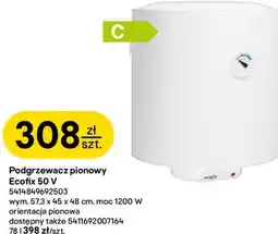 Castorama Podgrzewacz pionowy Ecofix 50 V oferta