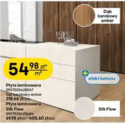 Castorama Płyta laminowana Kronospan Dąb barokowy amber / Silk Flow oferta