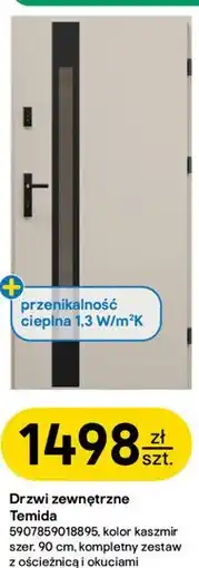 Castorama Drzwi zewnętrzne Temida oferta