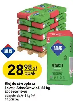 Castorama Klej do styropianu i siatki Atlas Grawis U oferta