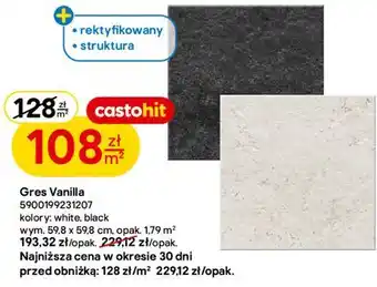 Gres Vanilla